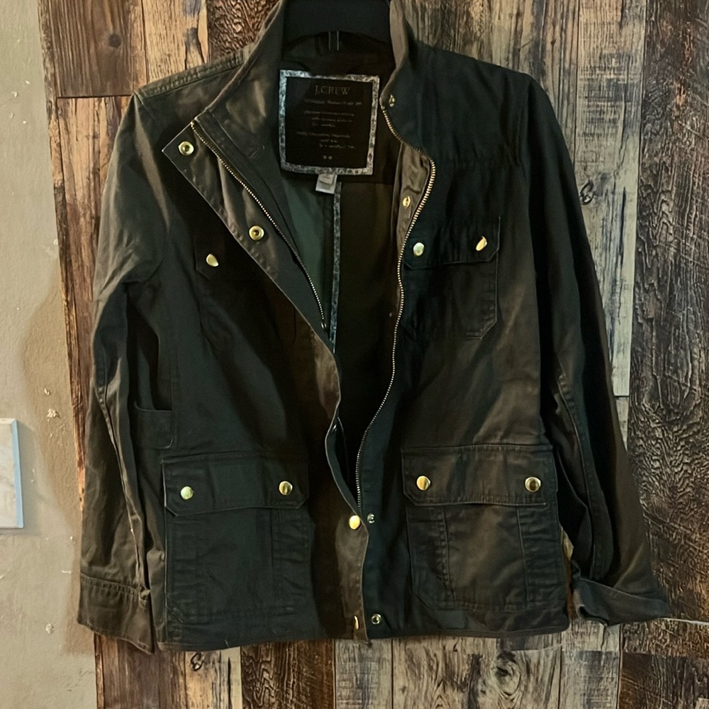J.Crew “the downtown field jacket” size medium petite (bg2)